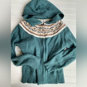 Hastings & Smith zip up hooded sweatshirt small